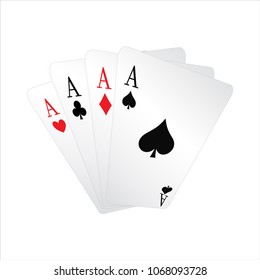 Poker playing cards with casino games