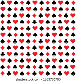 Póquer sin fisuras. Ilustración de fondo de fondo de fondo de fondo de fondo de motivos sin fisuras