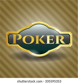 Poker shiny badge