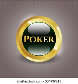 Poker shiny badge