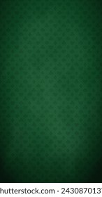 Poker table background in green color. Vertical Vector illustration.