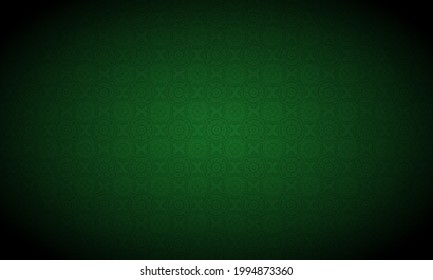 Poker table in green color cloth. Vector illustration.