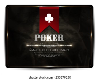 Poker-card design