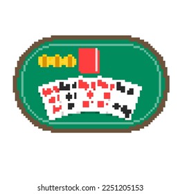poker.Vector illustration that is easy to edit.