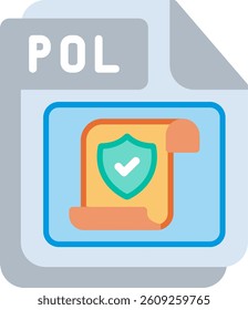 POL Flat Illustration Vector Design