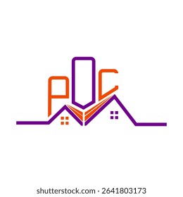 POL Real State logo design, POL simple and modern logo. POL luxurious alphabet design  