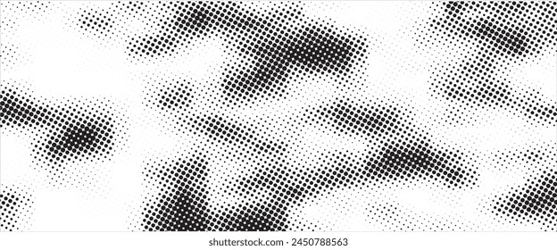 pola halfton dot latar belakang tekstur overlay grunge distress vektor linear