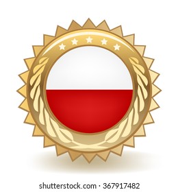 Poland Badge