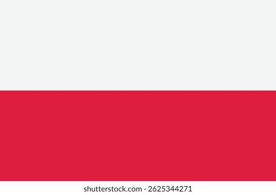 Poland Country Flag Vector Icon
