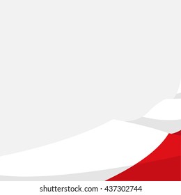 Poland Flag background, Vector illustration