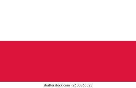 ícone da bandeira da Polônia em alta qualidade