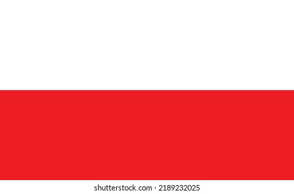 Poland flag national emblem graphic element Illustration template design