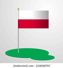 Poland Flag Pole