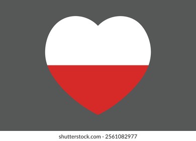 Poland flag sign, Poland flag vector graphic, Poland country flag is a symbol of freedom, National Poland flag, vector illustration
