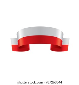 Poland flag, vector illustration