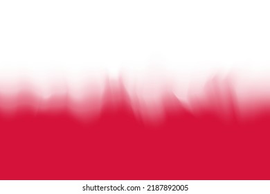 Poland flag vector illustration in abstract modern style for web background or print on paper, fabric. Thank you for help.