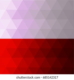 Poland Flag vector illustration. Poland Flag. National Flag of Poland.