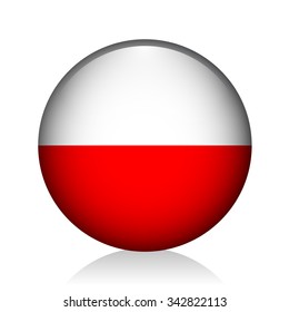 Poland Glossy Icon