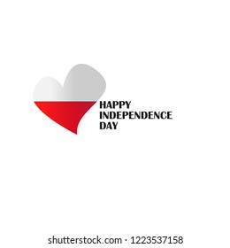 Poland Happy Independence day Design template illustration. vector eps 10