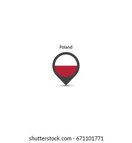 poland icon. sign design