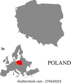 Poland map