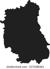 Polnische Karte Lubelskie 