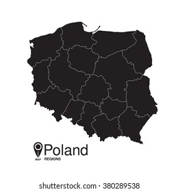 Poland Map Regions