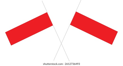 Poland Map And Vector Flag Design Stock Photo