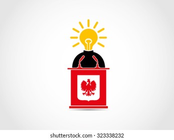 Poland Podium Speech Bright People