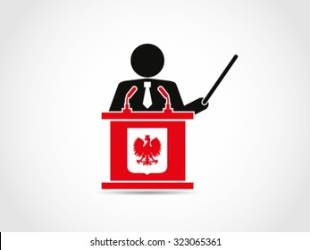 Poland Speech Podium Analyze