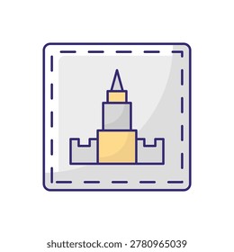 Poland Stamp Vector Icon which can easily modify or edit
