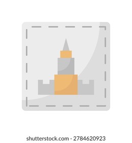 Poland Stamp Vector Icon which can easily modify or edit
