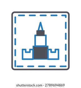 Poland Stamp Vector Icon which can easily modify or edit
