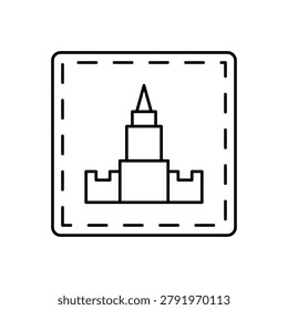 Poland Stamp Vector Icon which can easily modify or edit
