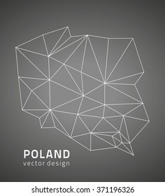 Poland vector map