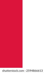 Poland Vertical Flag, Vertical Flag Poland
