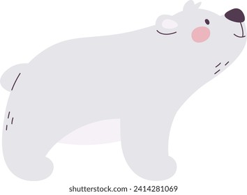 Polar Bear Animal vector illustration