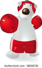 polar bear and boxing
