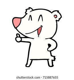 polar bear cartoon