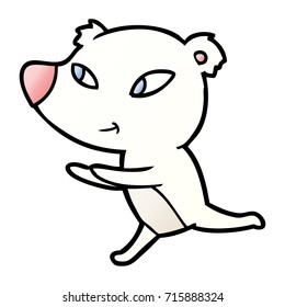 Eisbärenkartoon