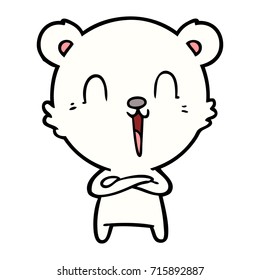 Eisbärenkartoon