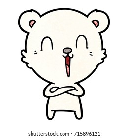 Eisbärenkartoon