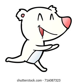 caricatura del oso polar