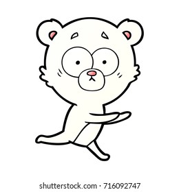 caricatura del oso polar