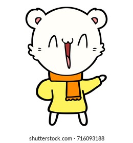 polar bear cartoon