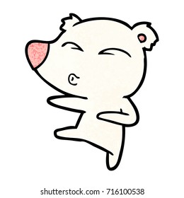 Eisbärenkartoon