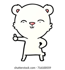 polar bear cartoon