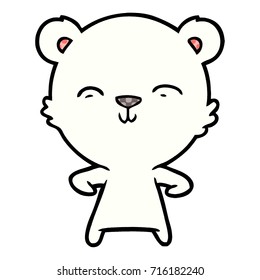 polar bear cartoon