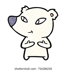Eisbärenkartoon