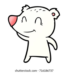 Eisbärenkartoon